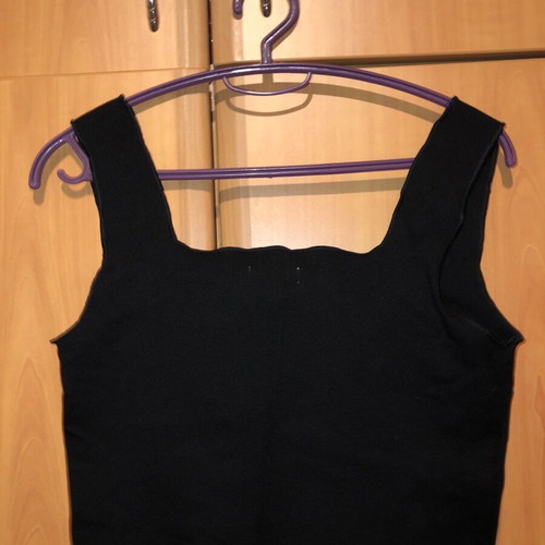 Women's crop top H&M black like new, size M