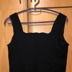 Women's crop top H&M black like new, size M