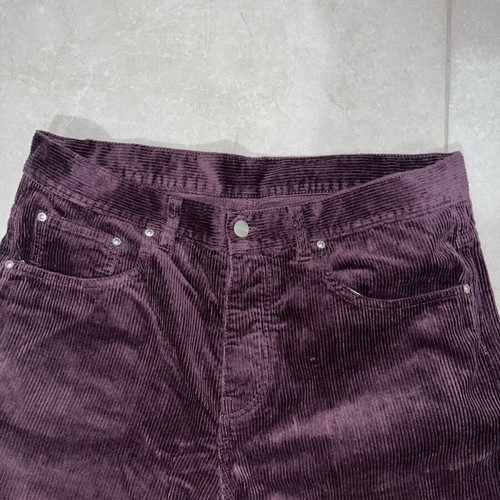 Carhartt Wip purple corduroy pants like new, size 33