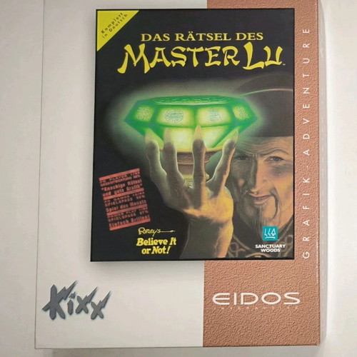 PC Riddle of Master Lu Big Box like new, adventure game