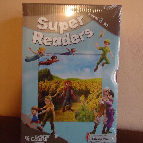 Educational book set new, 4 mini books in English for 1st grade