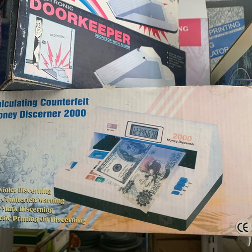Calculating Counterfeit Money Discerner 2000 new