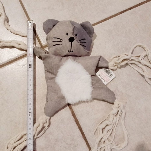 Pet carrier bag used with dog toy