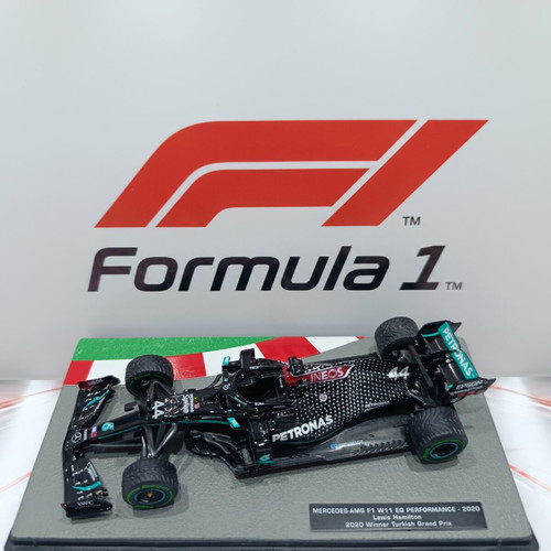 Mercedes-AMG F1 W11 EQ Performance 2020 Lewis Hamilton Turkish GP Winner 1:43 Diecast like new