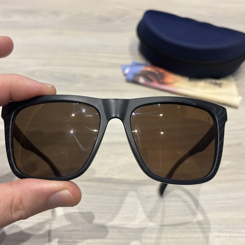 Beach Force BF07031K polarized sunglasses, black wood look