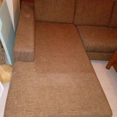 Corner sofa Greek made like new, exceptional quality furniture
