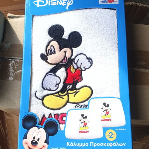 Car Headrest Covers with Mickey Mouse, new