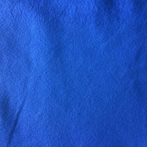 Thin fleece-backed fabric blue, like new, 2 large pieces