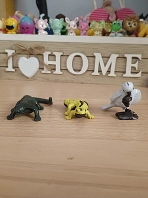 Kinder Natoons animal figures set of 3 new miniatures