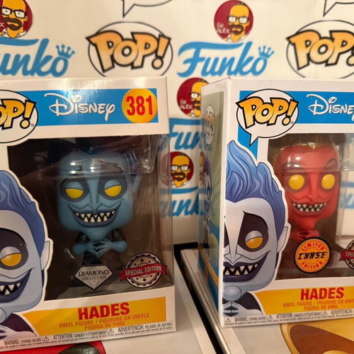 Hades Funko Pop set Diamond & Chase 381