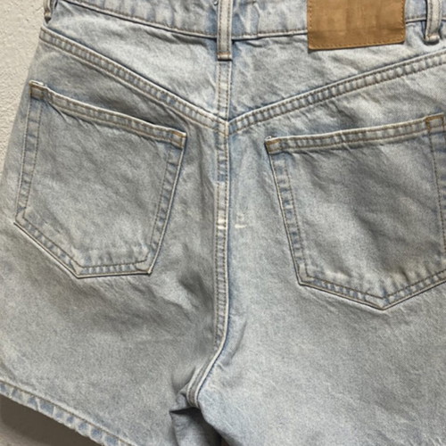 Denim shorts Zara light blue, like new