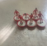 Παίκτες Subbuteo μεταχειρισμένοι, δύο λυγισμένοι