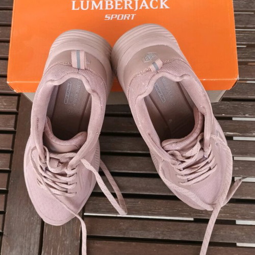 Lumberjack sport shoes pink color like new size 39