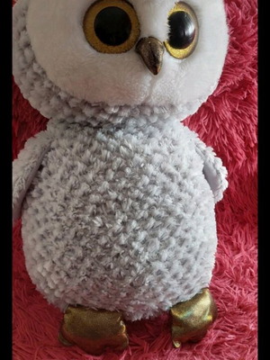 Large TY owl like new