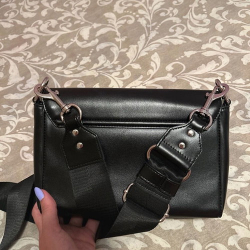 Trussardi crossbody bag like new, black