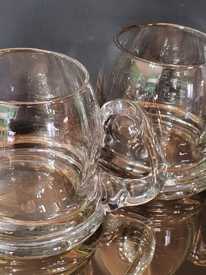Gunther Lambert beer mugs new, 760 g, vintage, set of 2
