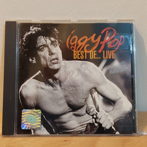 Iggy Pop Best of Live CD like new, rock