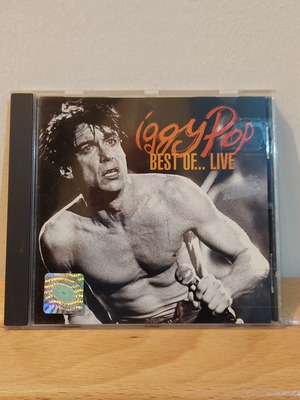 Iggy Pop Best of Live CD like new, rock