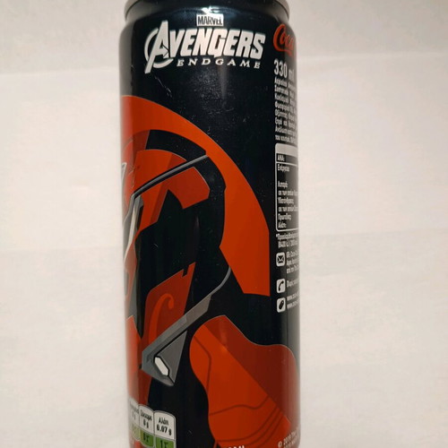 Coca Cola Avengers Endgame Iron Man collectible can sealed new