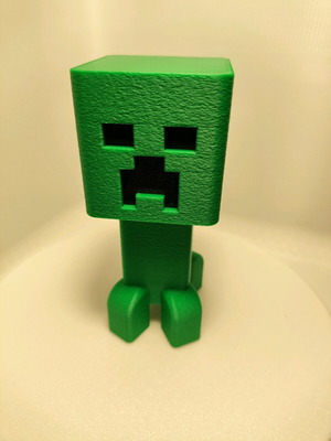 Minecraft Creeper τρισδιάστατη εκτύπωση καινούργια, ύψος 12 εκατοστά