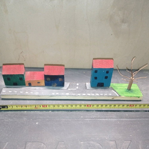 Wooden decorative houses new