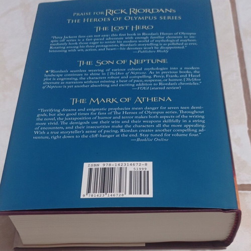 The House of Hades book new, Rick Riordan