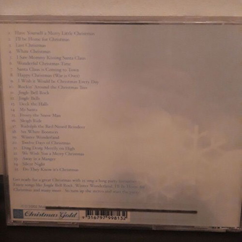 Christmas party songs CD used, like new