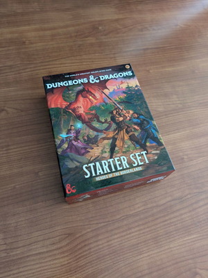 Dungeons & Dragons Starter Set Heroes of the Borderlands σαν καινούργιο