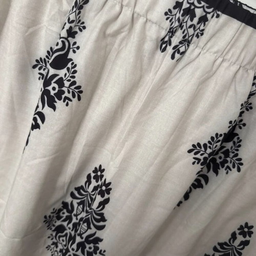 Pants new, black and white, size M/38/10