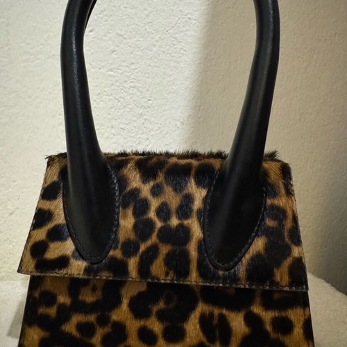 Jacquemus Chiquito crossbody bag new, black and brown