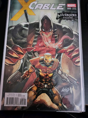 Cable #5 vol. 3 καινούργιο με εξώφυλλο Venomized Deadpool