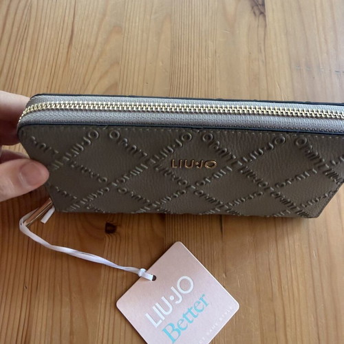 Liu Jo wallet new beige synthetic material