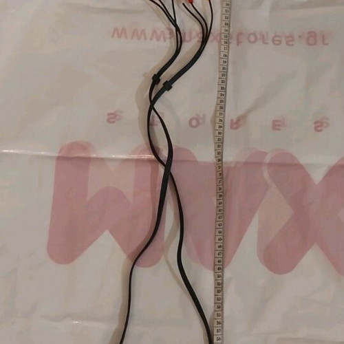 RCA cable with SCART adapters like new