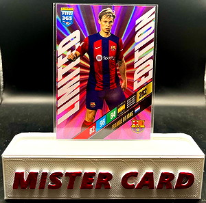 Panini FIFA 365 adrenalyn XL 2024 -L.E FRANKIE DE JONG