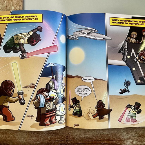 LEGO Star Wars Darth Maul's Mission book, Scholastic