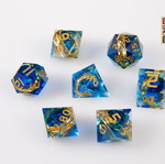 Dungeons & Dragons Dice Set with Pouch new sharp-edge