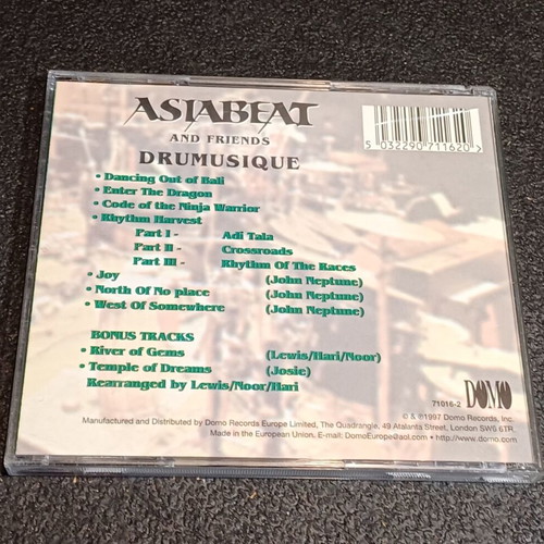 Asiabeat And Friends Drumusique CD used, electronic music