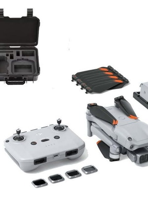 DJI Air 2S Fly More Combo with extra accessories like hard case and ND filters, like new