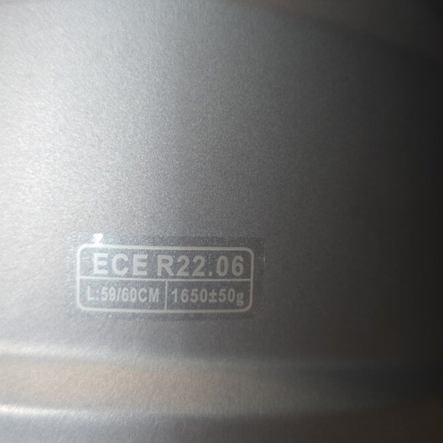 Yohe 935sv helmet like new, flip-up with sun visor