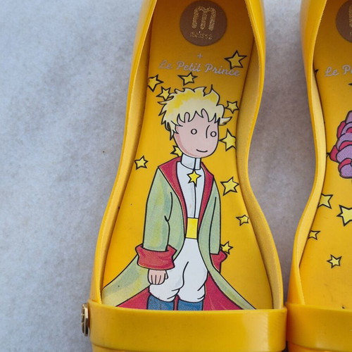 Melissa Le Petit Prince ballerinas like new, size 40, yellow multicolor