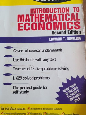 Introduction to Mathematical Economics used, English