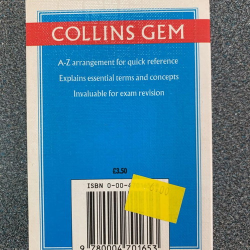 Collins Gem Technology Basic Facts book new, English