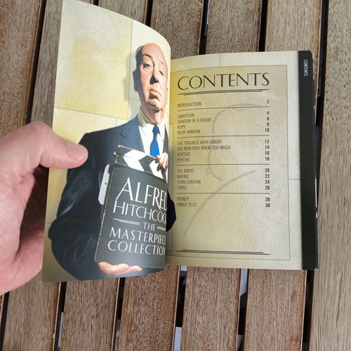 Alfred Hitchcock Masterpiece Collection DVD velvet box like new