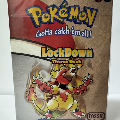 Pokemon TCG Lockdown Theme Deck Fossil Set sealed mint