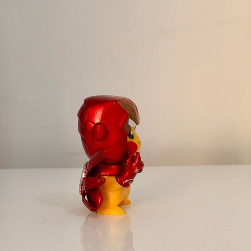 Pokemon Marvel Iron Man x Pikachu Figurine new