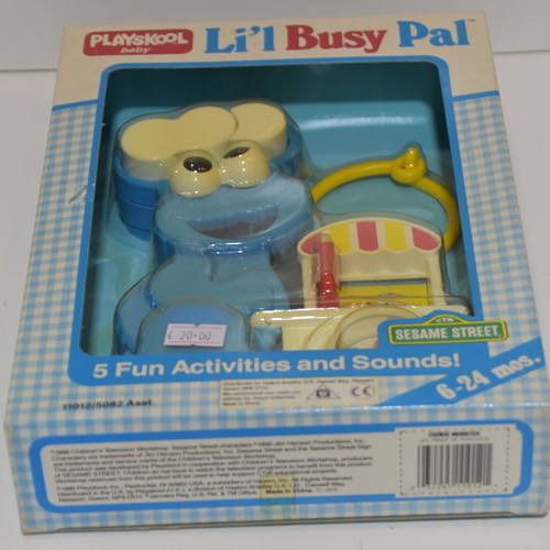Vintage Playskool Sesame Street Baby Toy new in box