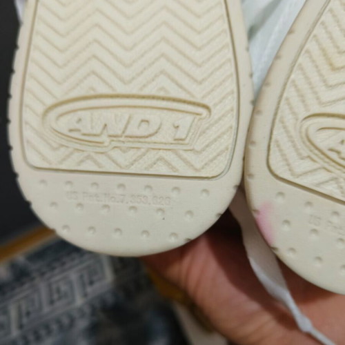 AND1 Kids' White Athletic Shoes new, size EU 32-33