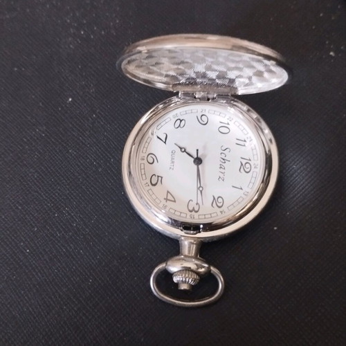 Scharz pocket watch like new, silver