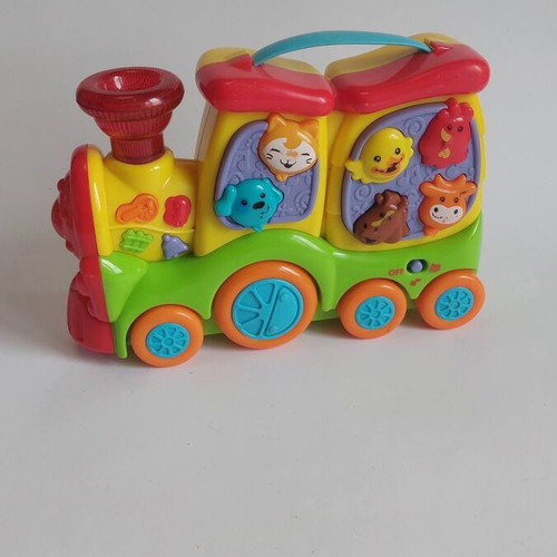 Interactive toy like new with music and lights