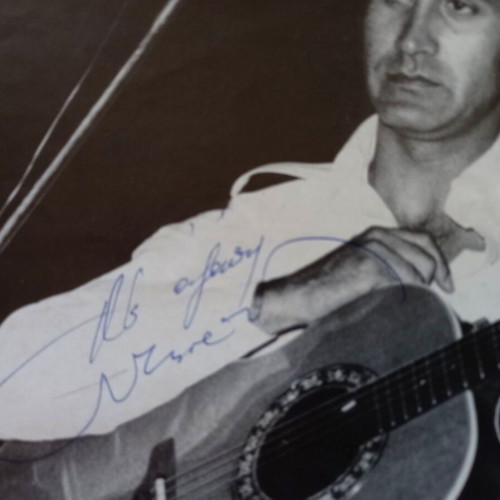 Oi Kyverniseis Peftoune Ma To Tragoudi Menei music show program 1981 with Giorgos Dalaras autograph